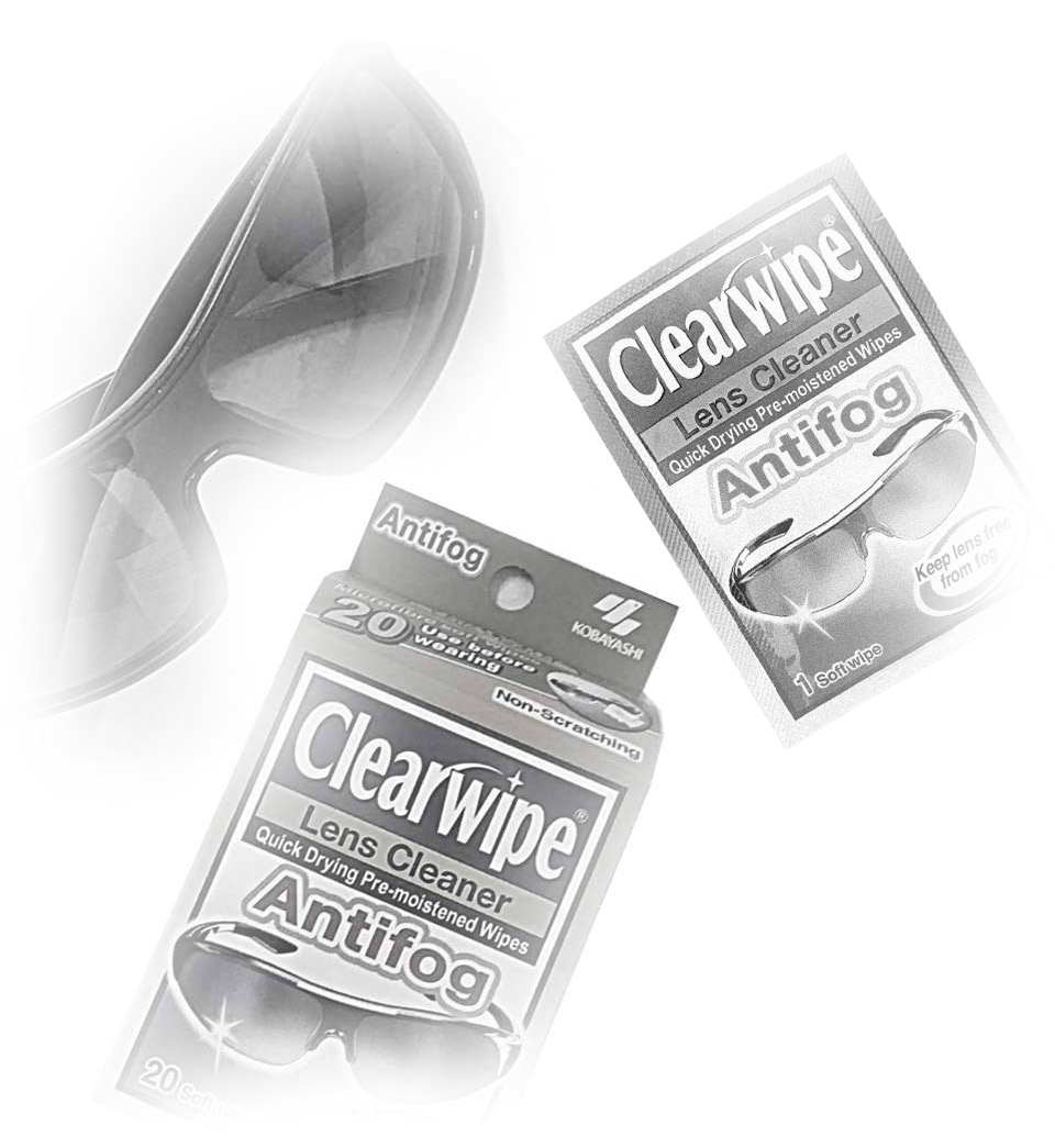 Clearwipe Antifog Lens Cleaner for Glasses - Quick Drying Pre